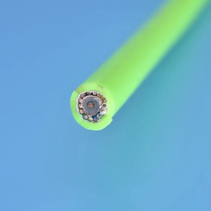 PUR coaxial sewer crawler tether Cable