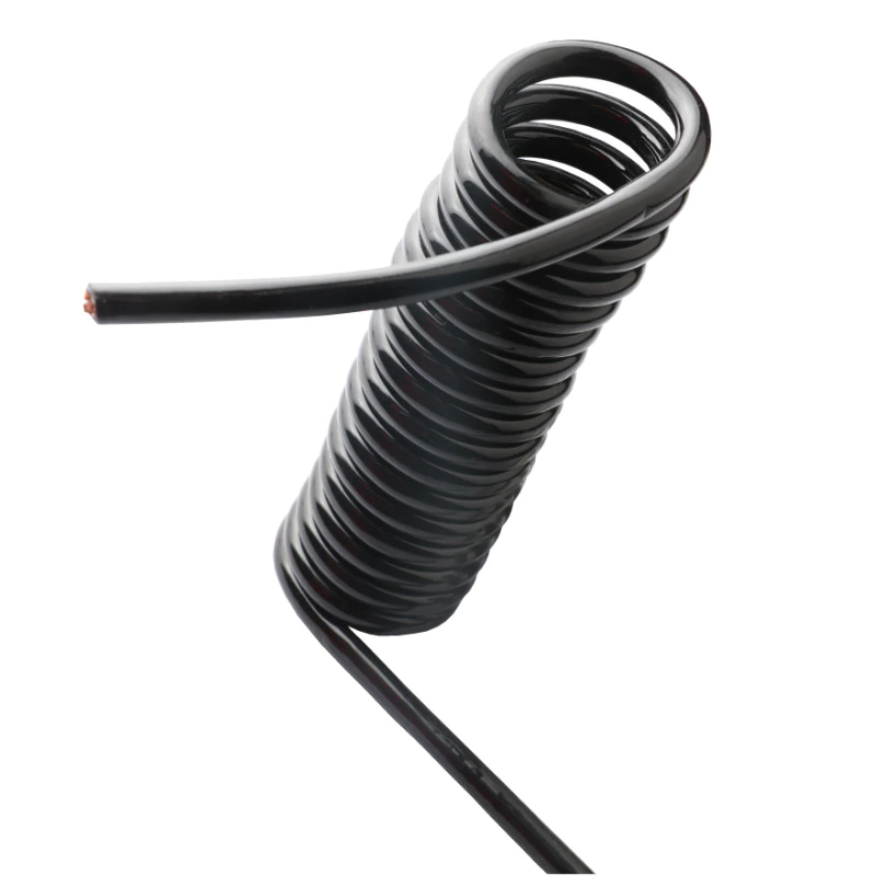 2 Core Coiled Cord Spiral Cable