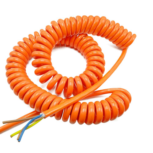 4 core spiral cable